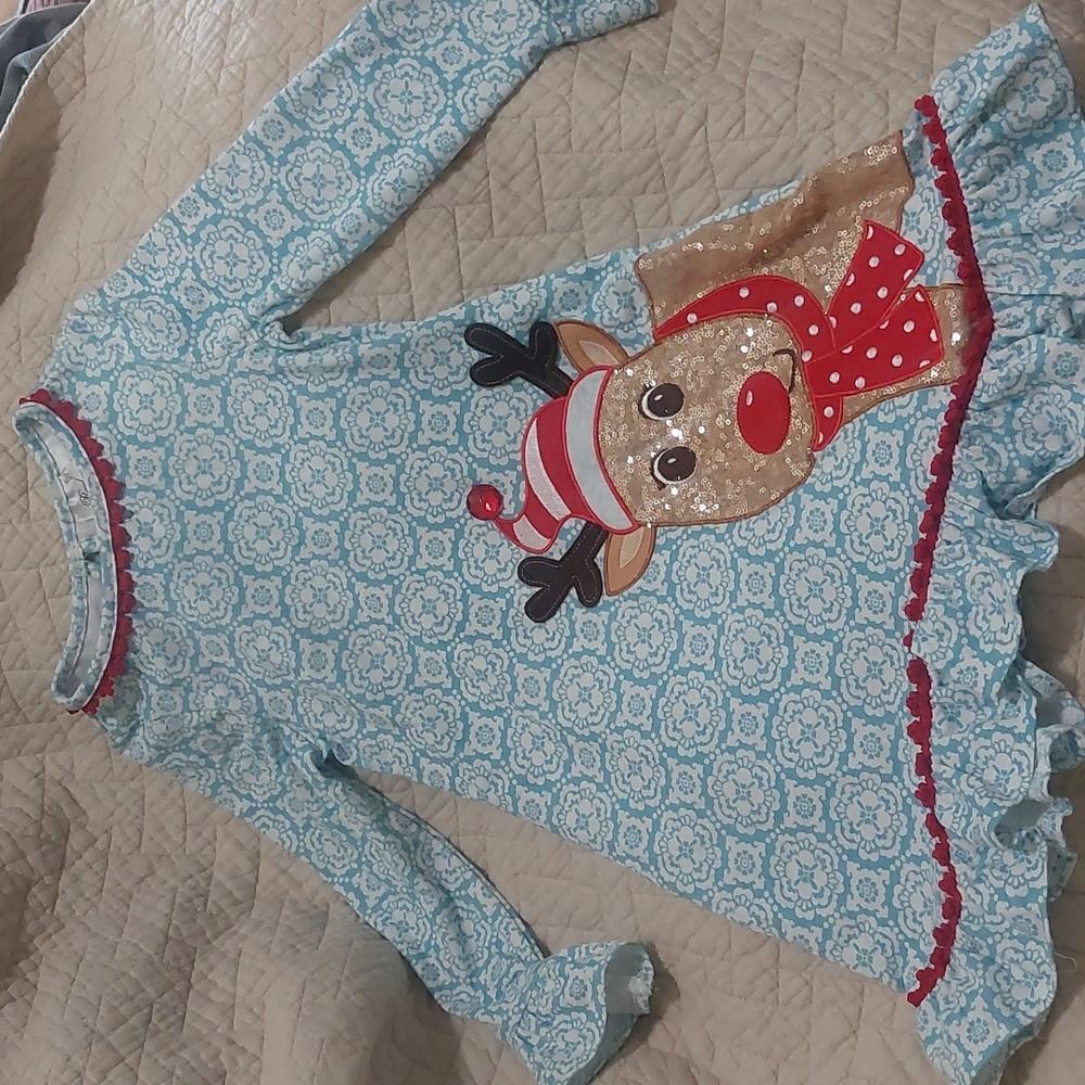 Rare Editions reindeer dress